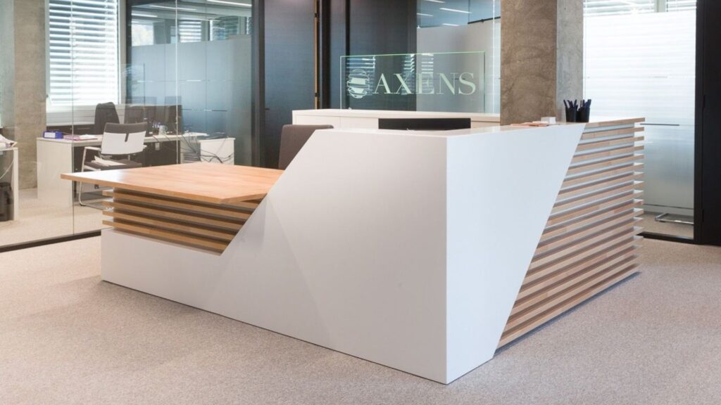 What Are the Top Trends in Reception Table and Office Table Design for 2024?